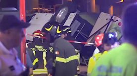 התאונה בוונציה, צילום: NBC News יוטיוב